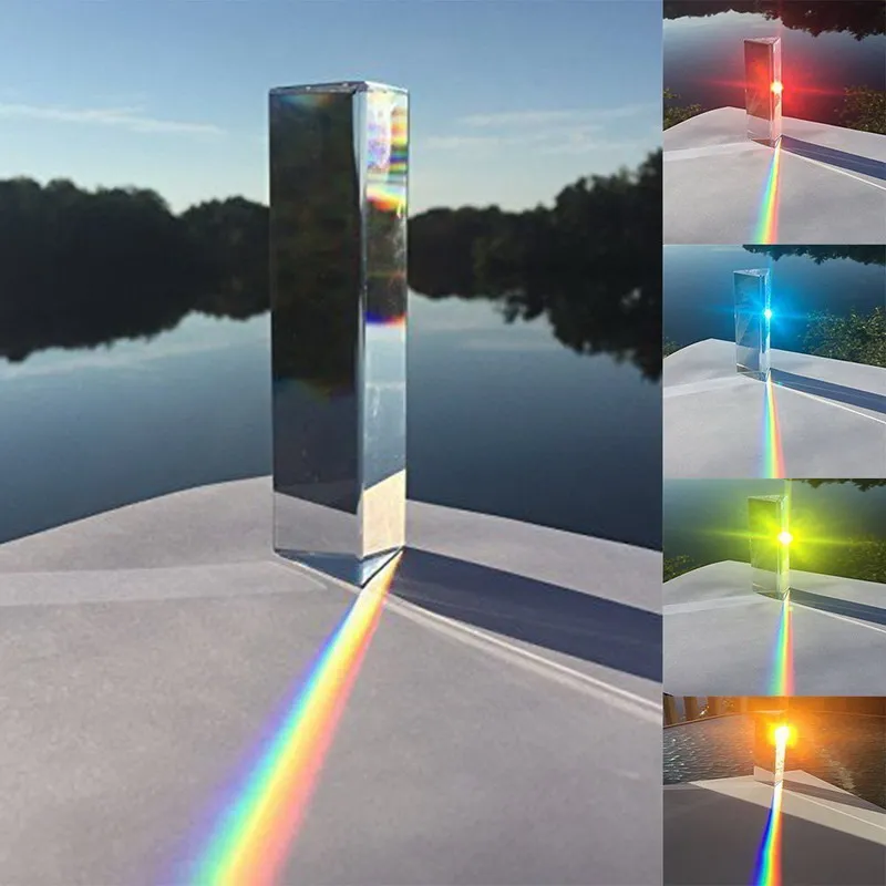Glass prism photography