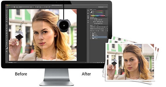 True color monitor for photography