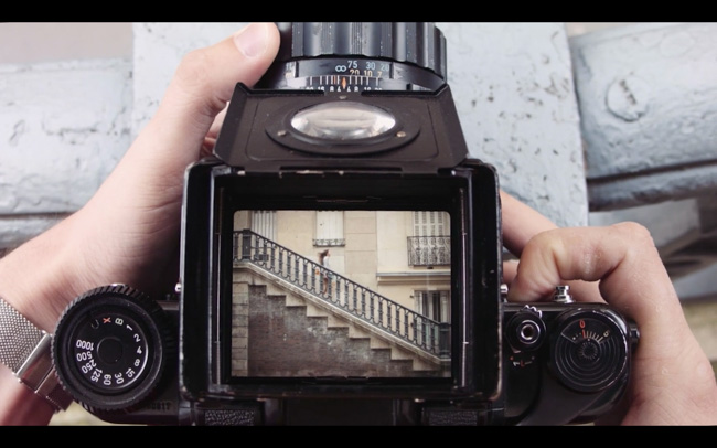 Mirrorless camera optical viewfinder